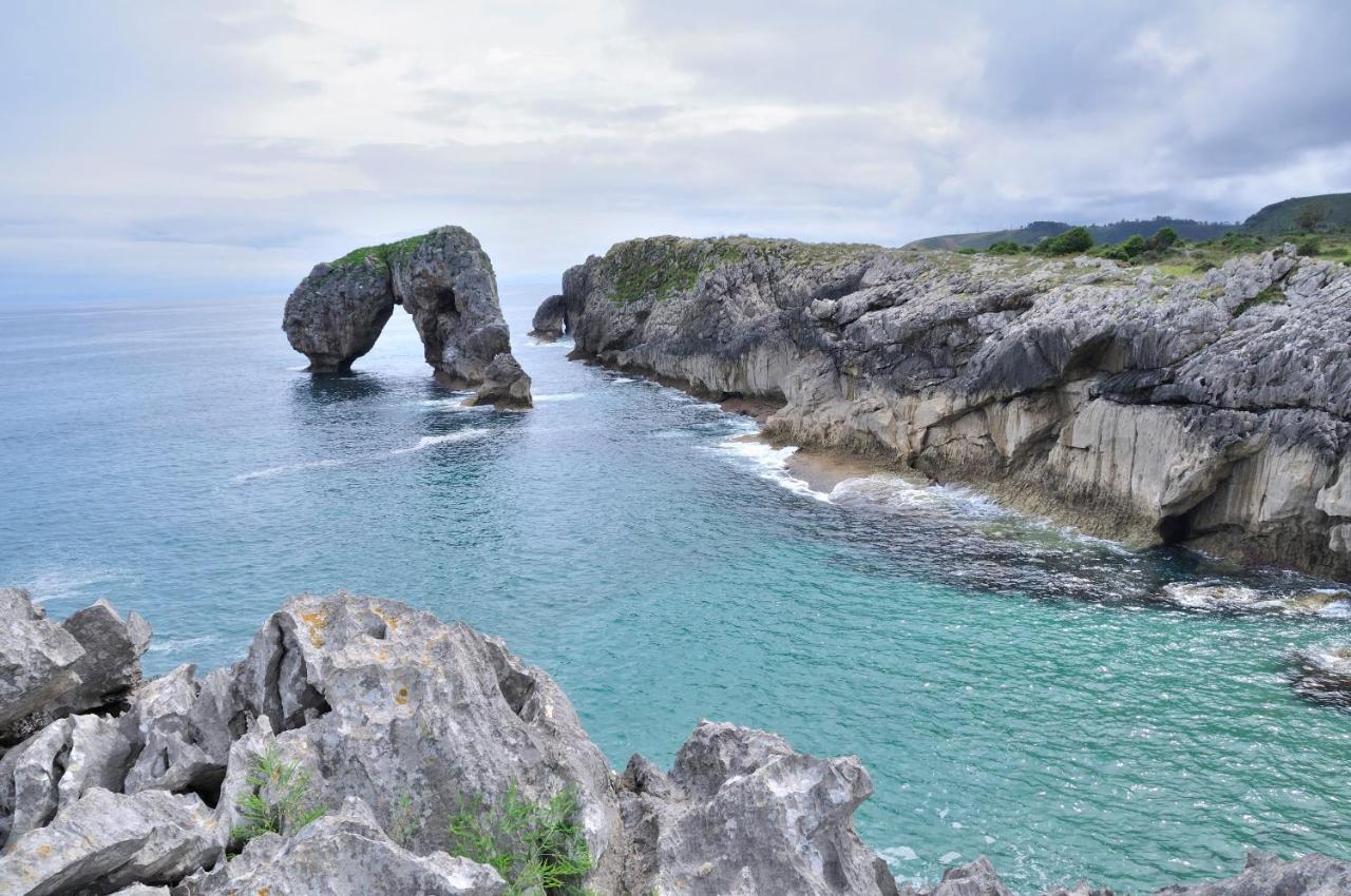 Casa Rural Las Fraguas Llanes, Gulpiyuri, Bufones Buitenkant foto
